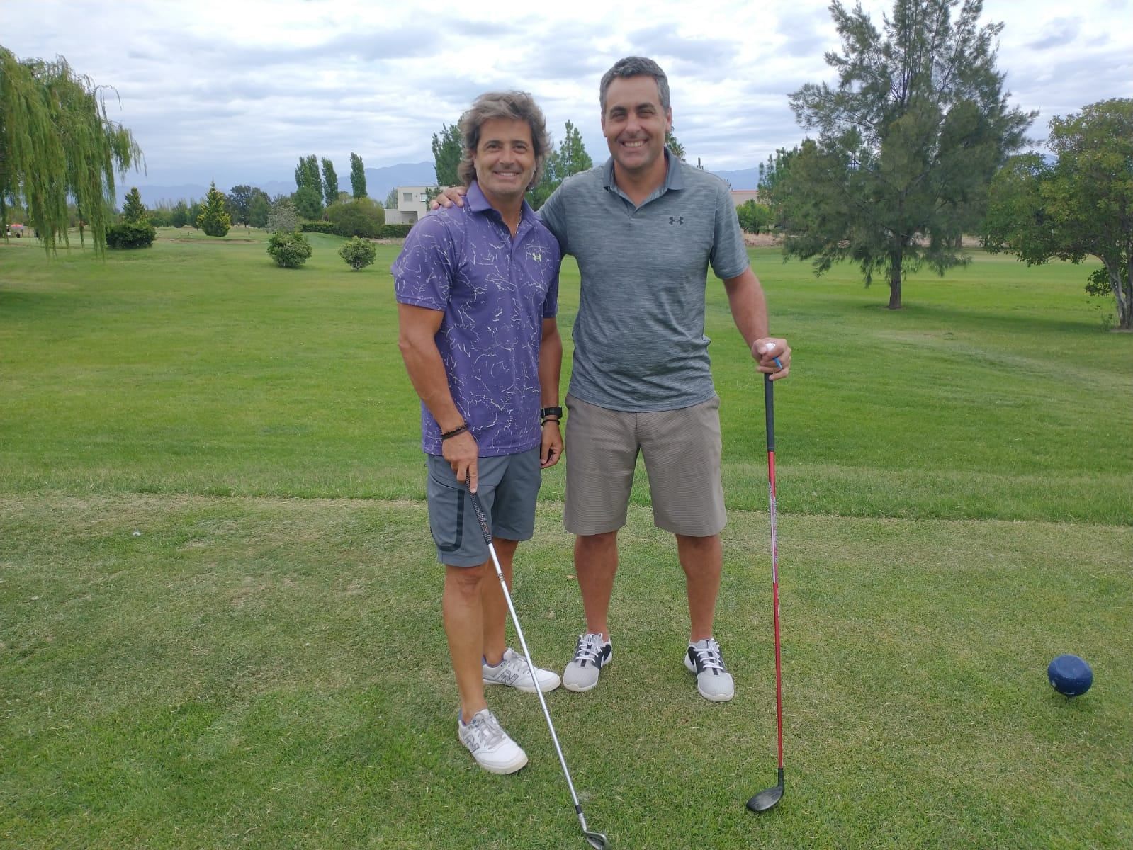 Álvaro Saez y Fernando Higgs.