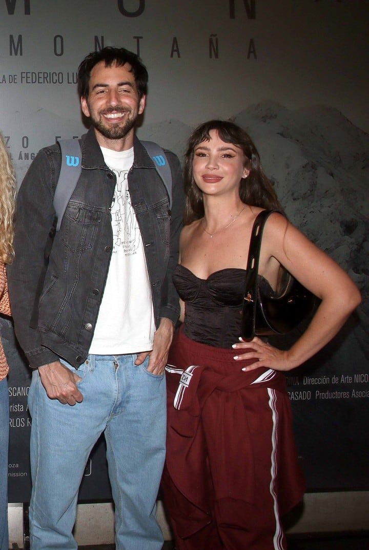 Santiago Korovsky y Celeste Cid.