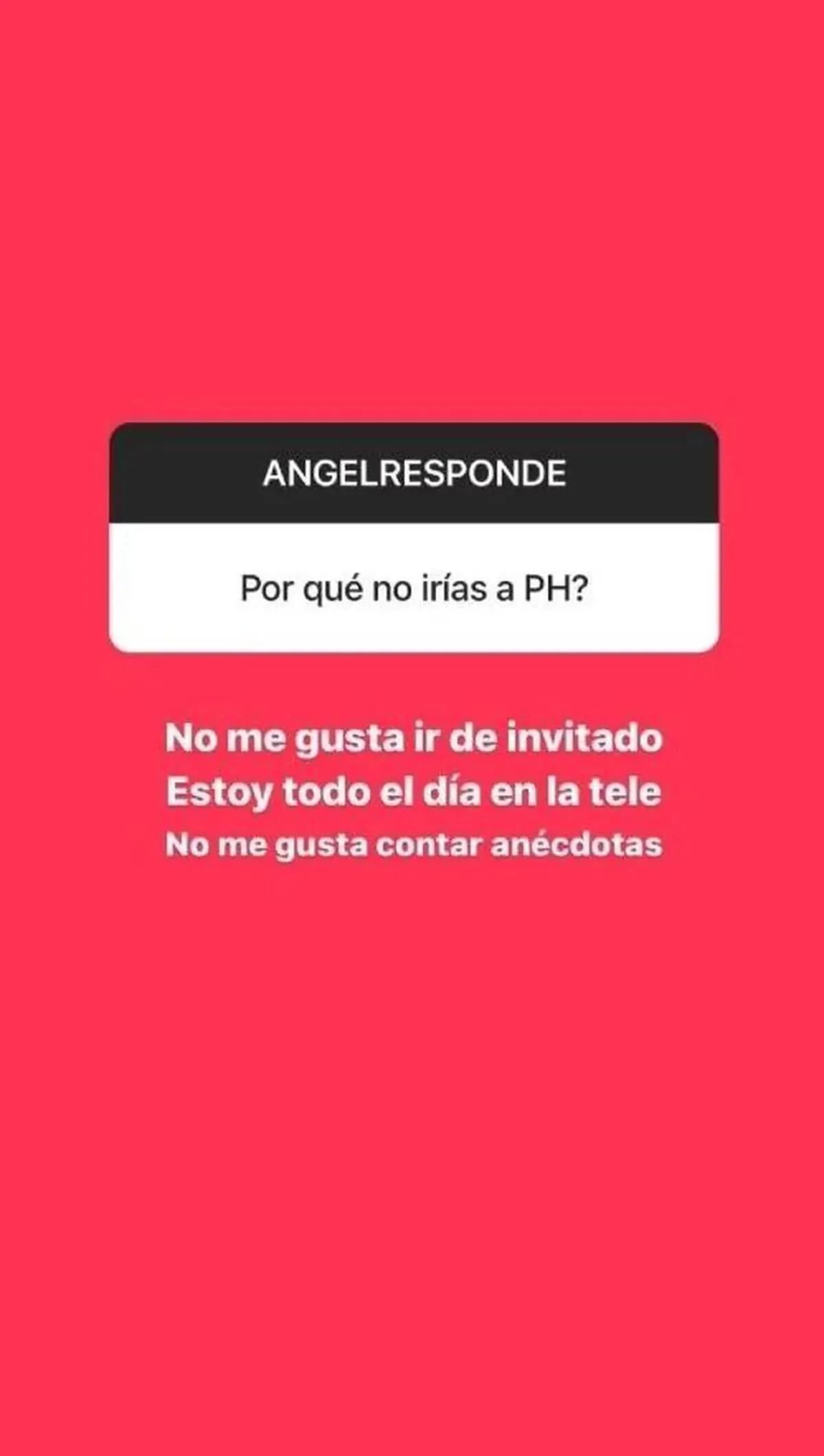 Ángel de Brito se negó a PH: Podemos Hablar.
