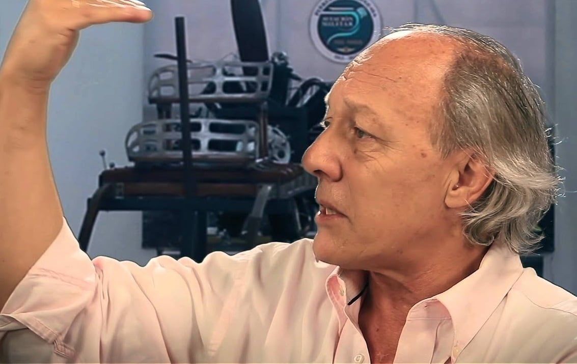 "En la parte de arriba una luz naranja que parecía que respiraba. Eso me marcó toda la vida", dijo Polanco.