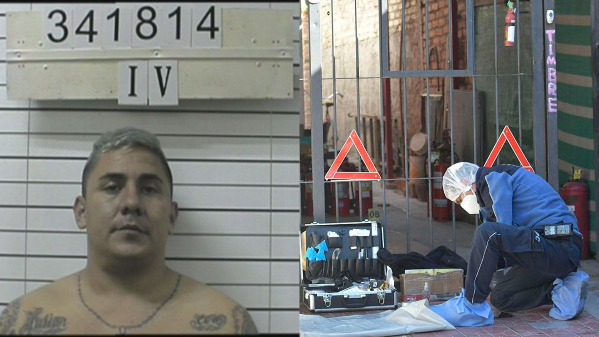 Enzo Luna Moreno, condenado por el crimen del comerciante Juan Carlos Córdoba en Las Heras, ocurrido en 2021. Fue hallado muerto en su celda este viernes.