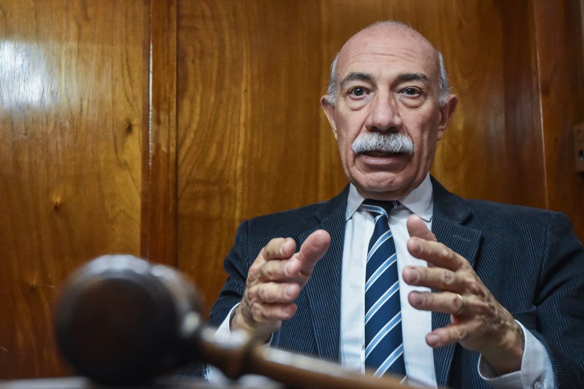 El ministro de la Suprema Corte de Justicia, José Valerio

Foto: Mariana Villa / Los Andes