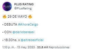 Darío Barassi ya tiene regreso a las pantallas