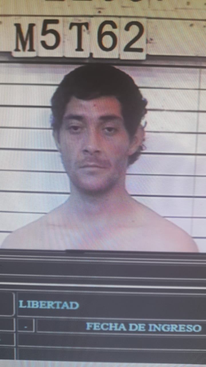 Diego Ogas, el hombre que se atrincheró en Guaymallén. / gentileza