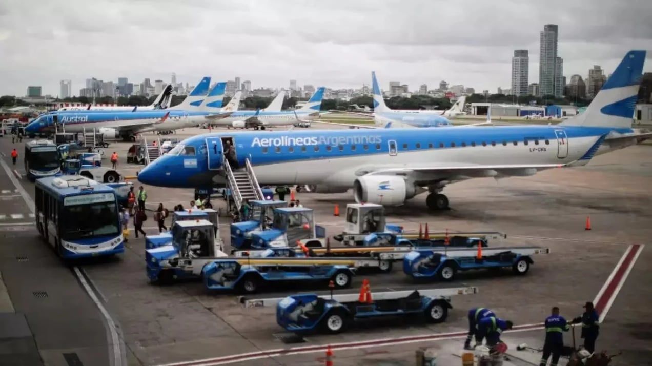 Aerolíneas Argentinas. Foto: NA