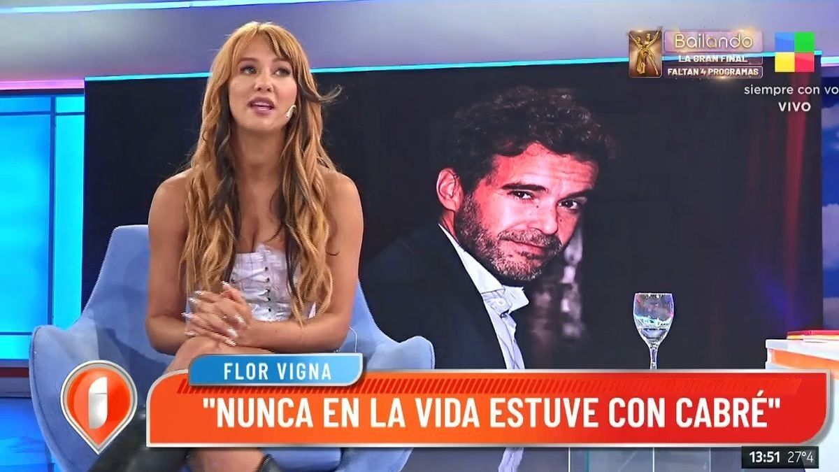 Flor Vigna y Nicolás Cabré compartieron protagónico en "Mi hermano es un clon". / Archivo