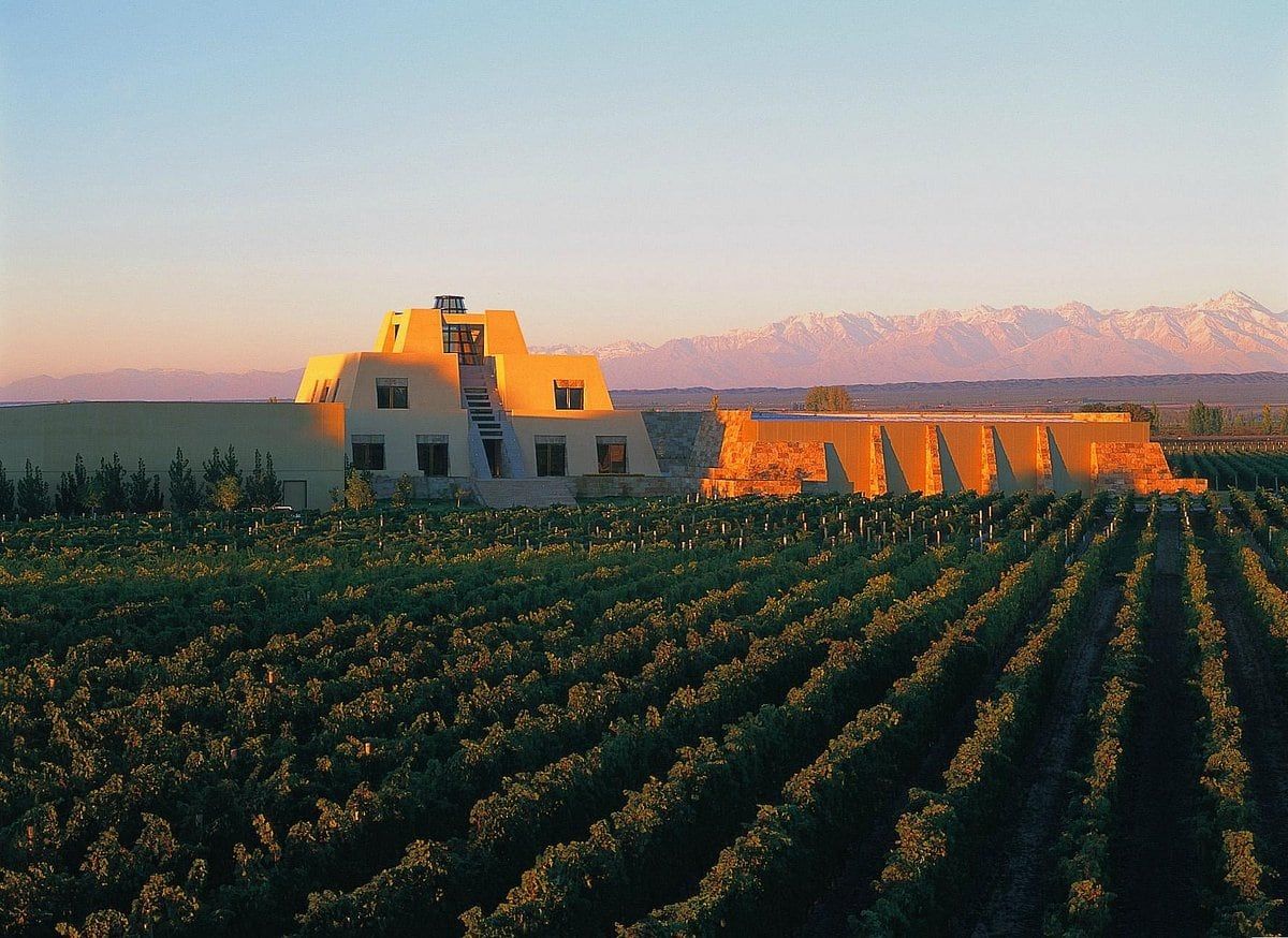 Bodega Catena Zapata, en Luján de Cuyo.