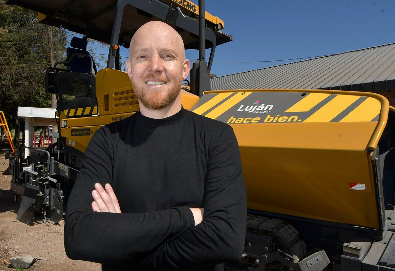 Esteban Allasino intendente electo de Luján de CuyoFoto. Orlando Pelichotti