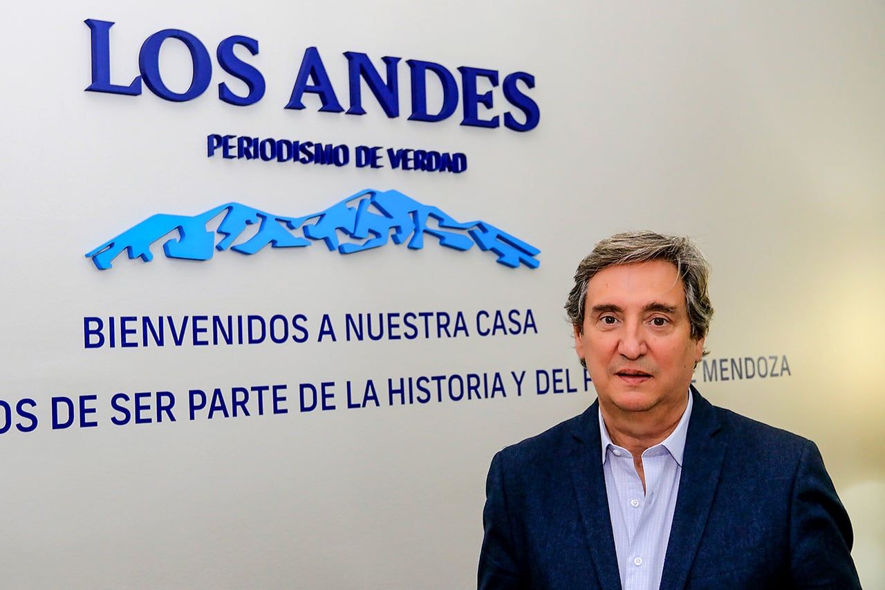 Emir Félix ex intendente de San Rafael y candidato a presidente del Partido Justicialista de Mendoza. Foto: Los Andes