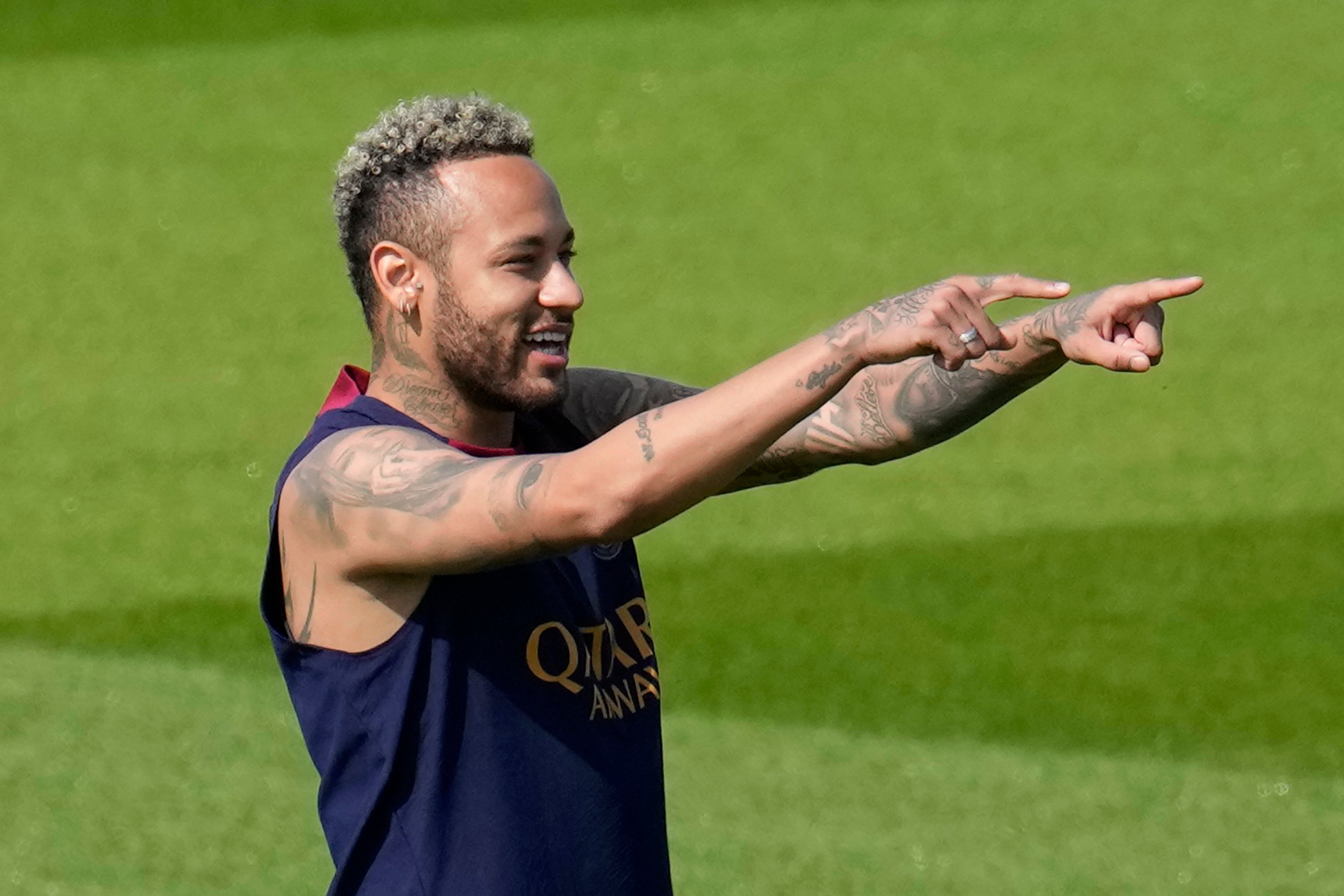Neymar. (AP Foto/Christophe Ena)