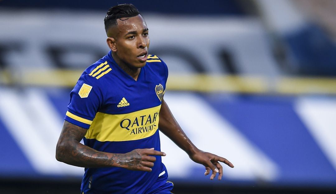 Sebastián Villa anotó el 1 a 0 parcial de Boca sobre Defensa y Justicia.