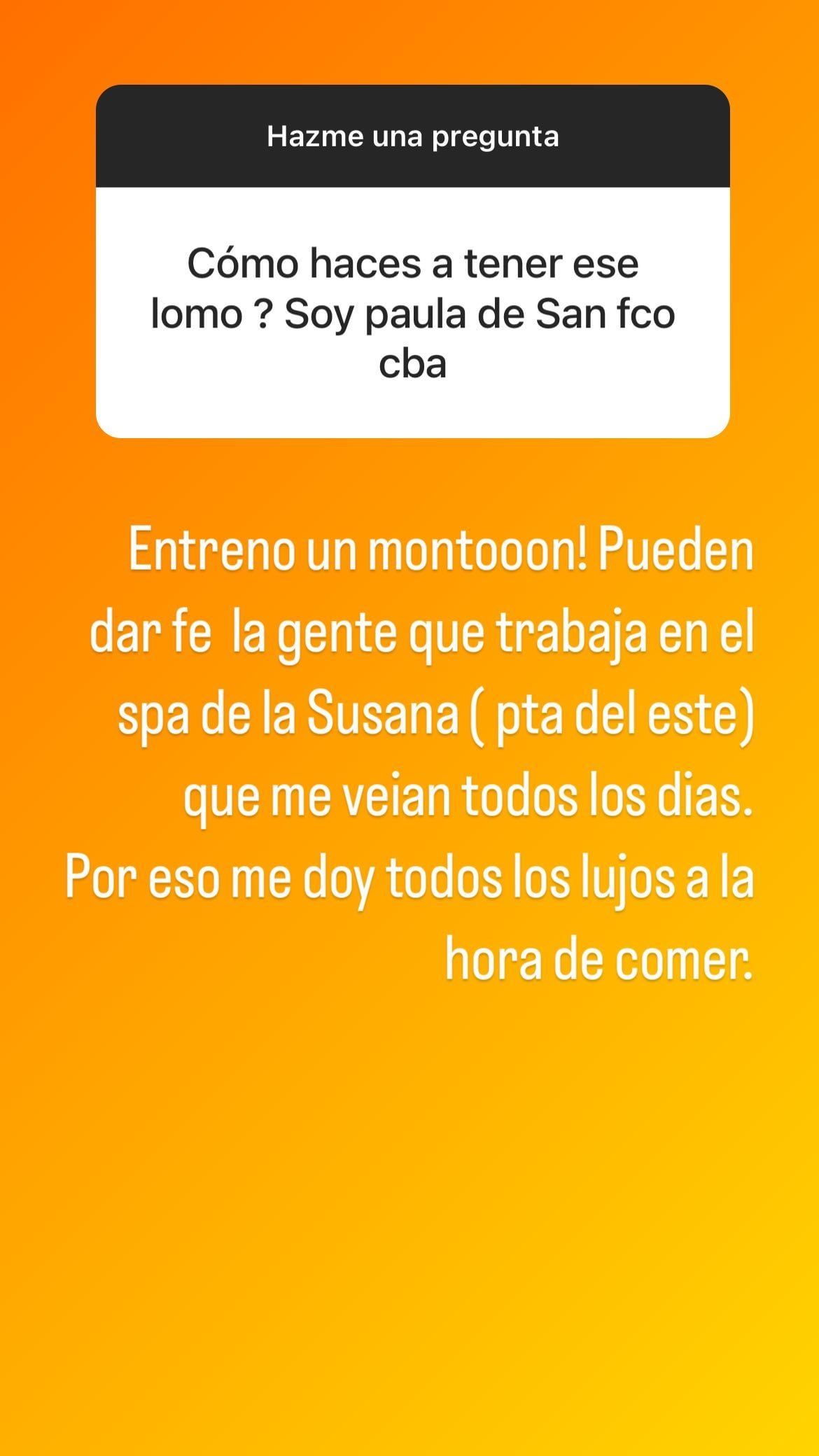 Luciana Salazar coqueteó con un vestido marrón de tiras que no deja nada a la imaginación