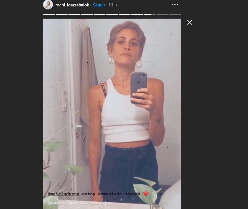 Rochi Igarzabal y su nuevo look