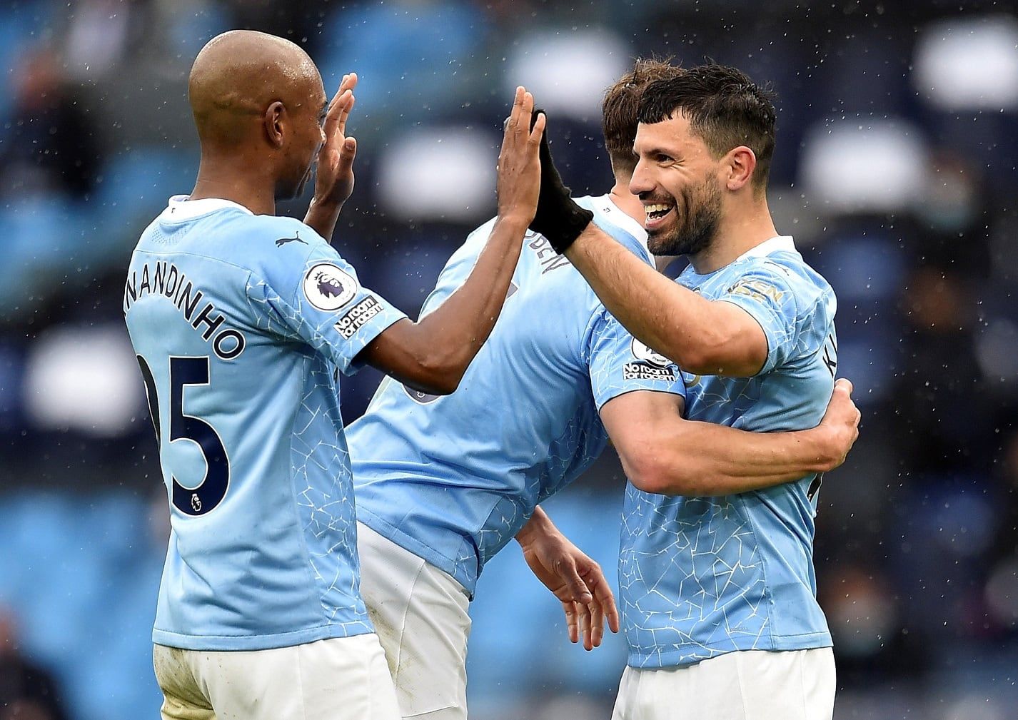 Sergio Agüero se despidió de la Premier League -