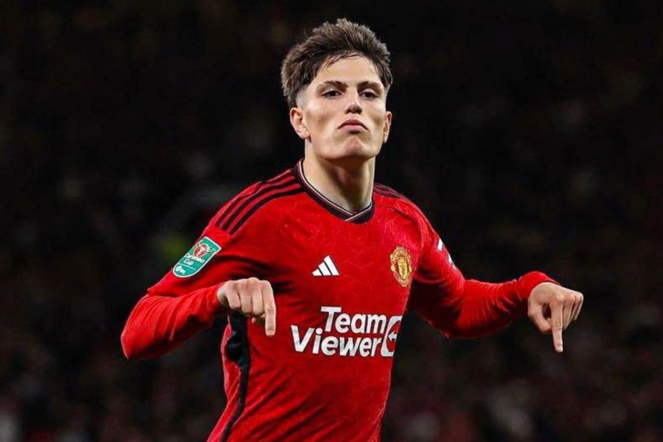 Alejandro Garnacho "salvó" al Manchester United