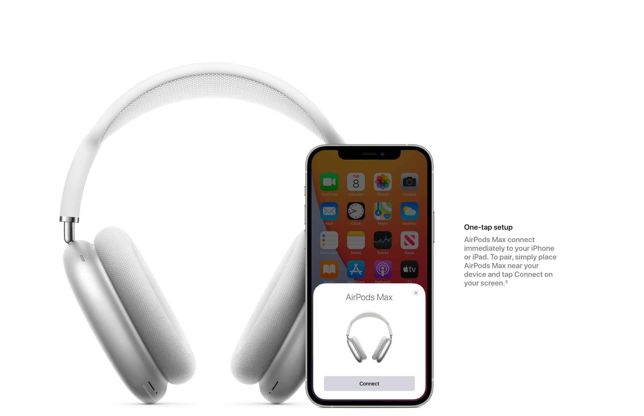 Apple presenta los AirPods Max.