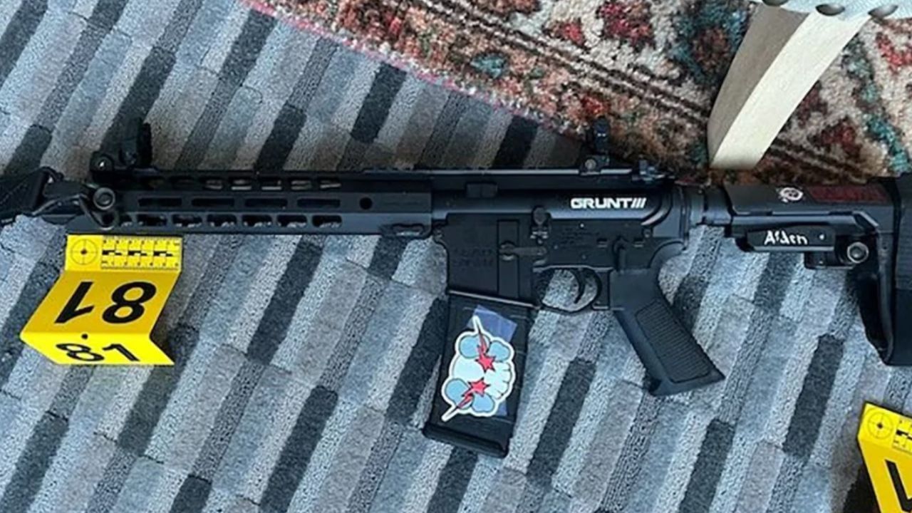 Una de las armas utilizadas por Audrey Hale en el ataque.