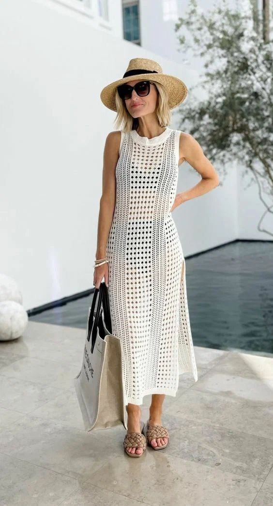 Las últimas semanas de la moda federales sacaron a las luz cuáles son las tendencias que se vienen para esta primavera verano 23/24; y una de estas fueron las prendas tejidas en crochet.