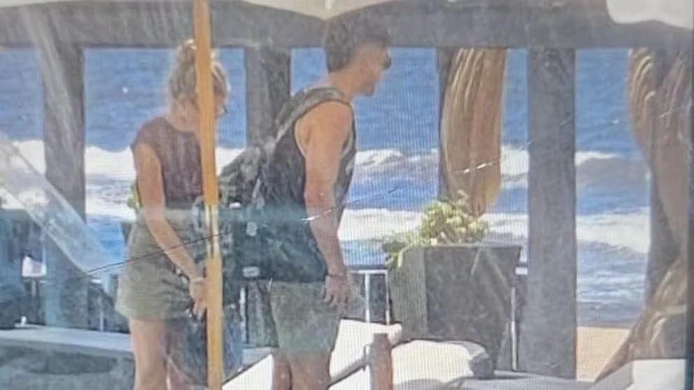 Lucas Blondel y Morena, infraganti