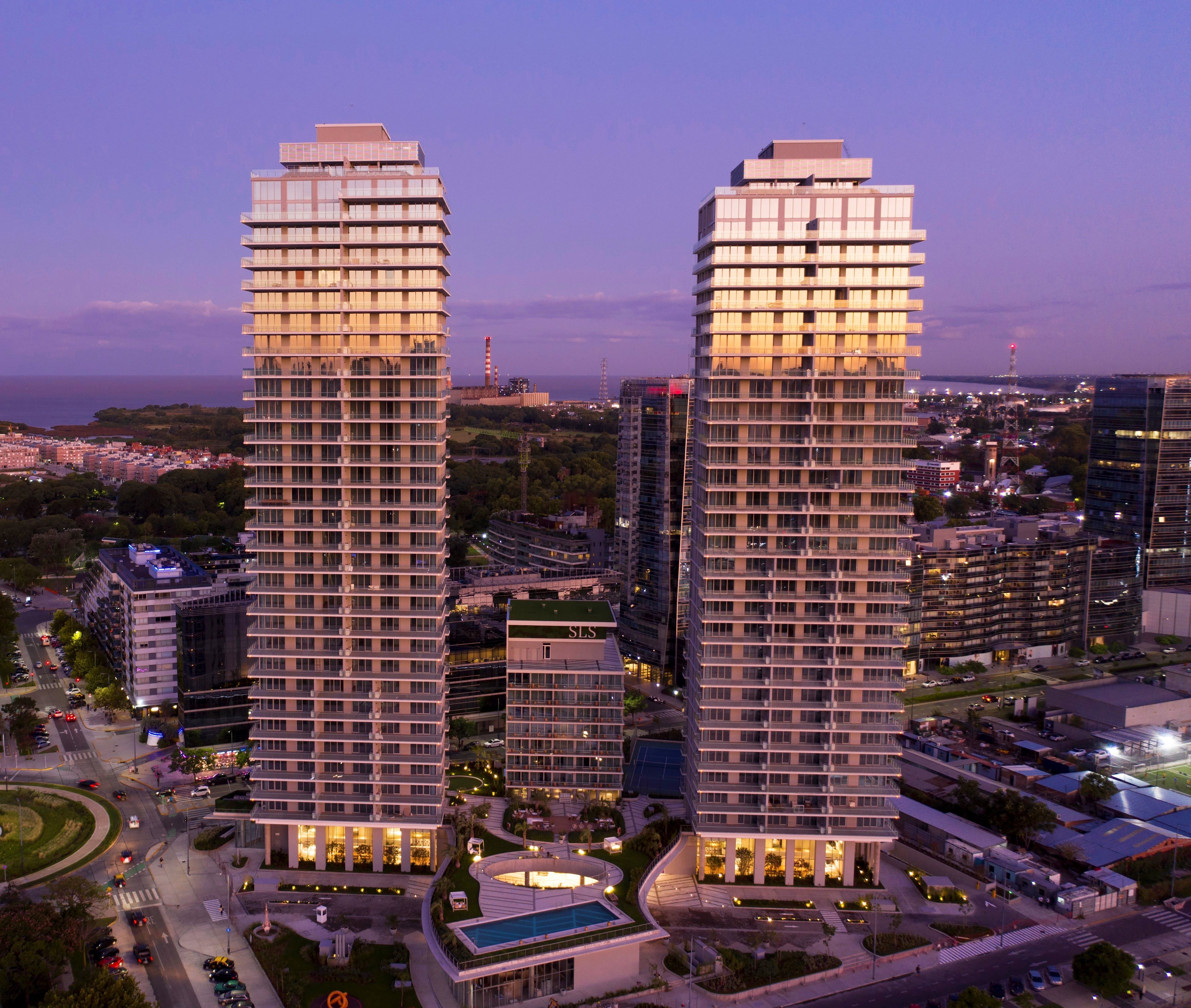 Torres SLS Lux en Puerto Madero -BMA Arquitectos.