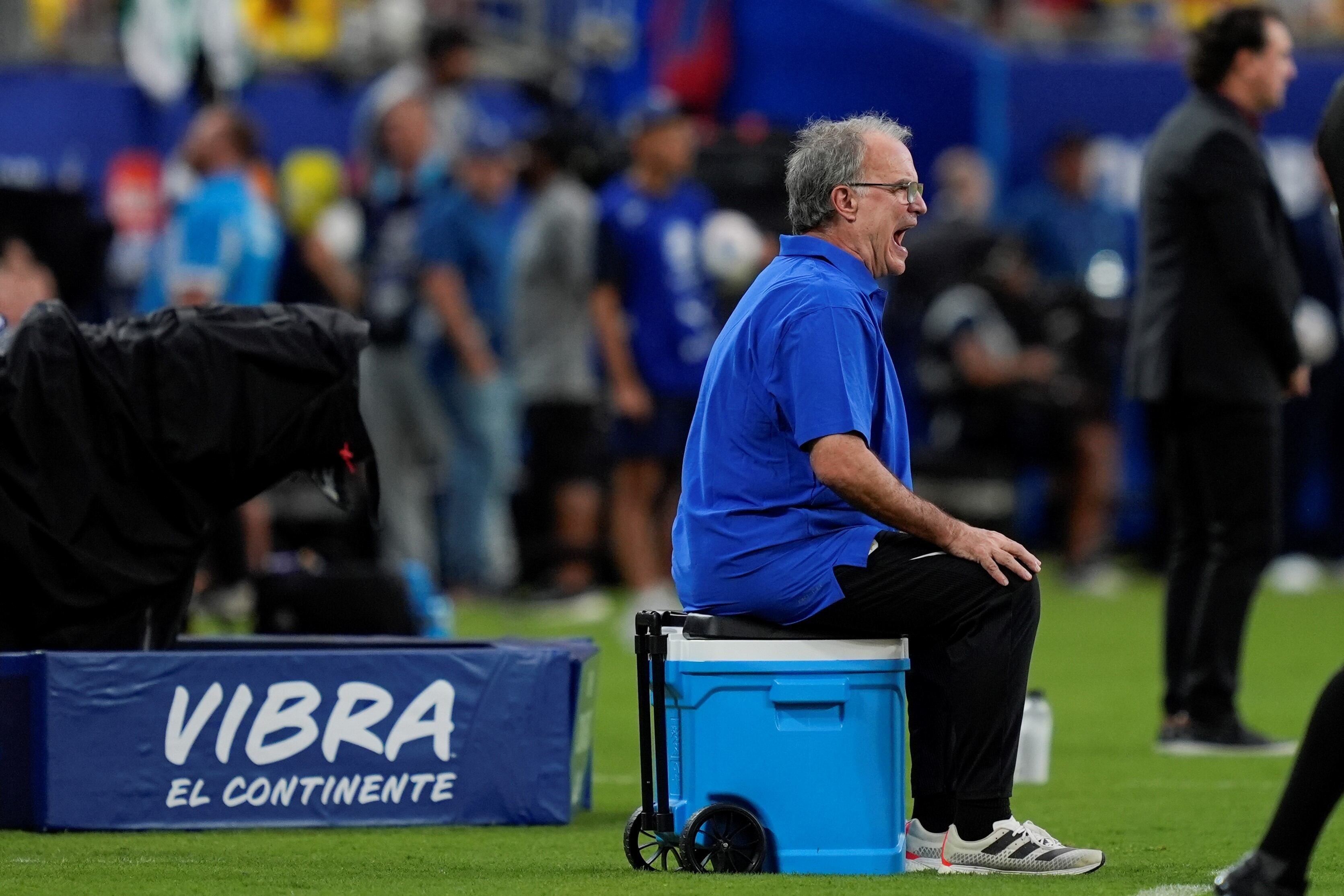 Marcelo Bielsa, entrenador de Uruguay (gentileza)
