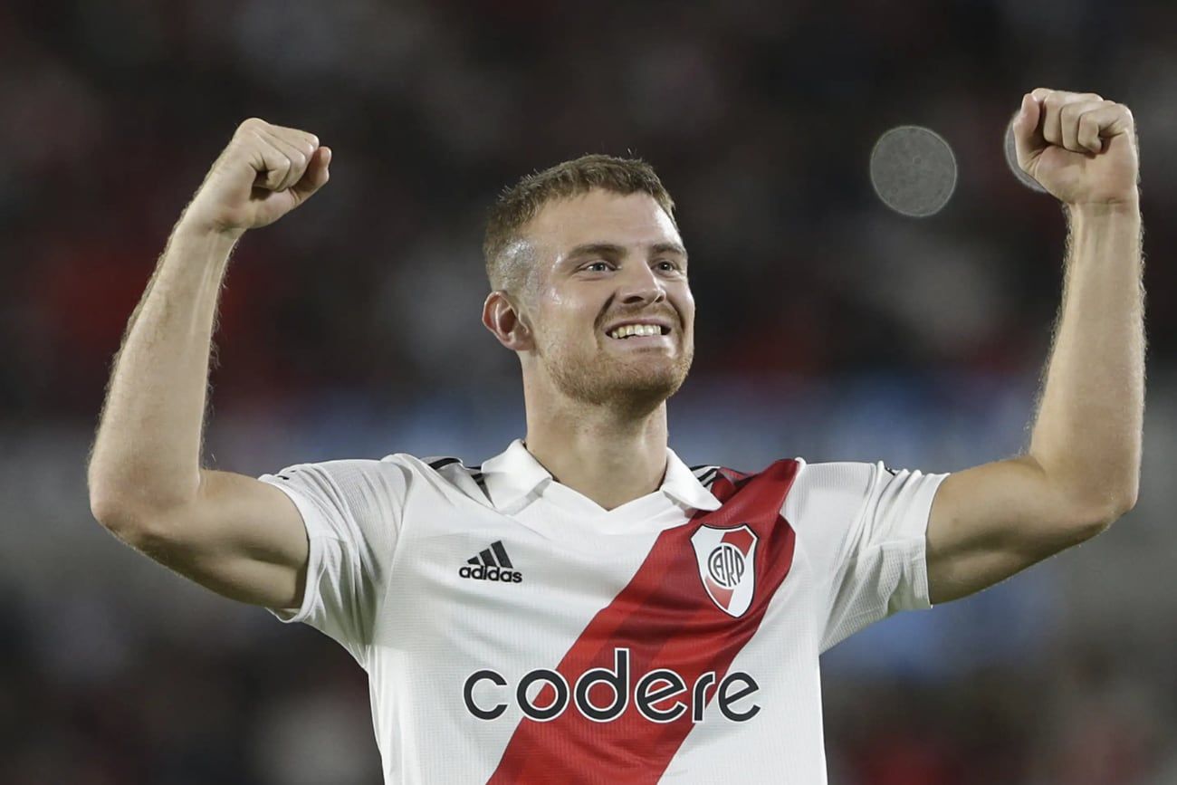 Sin dudas, Lucas Beltrán ha sido una de las grandes figuras del River 2023. / archivo
