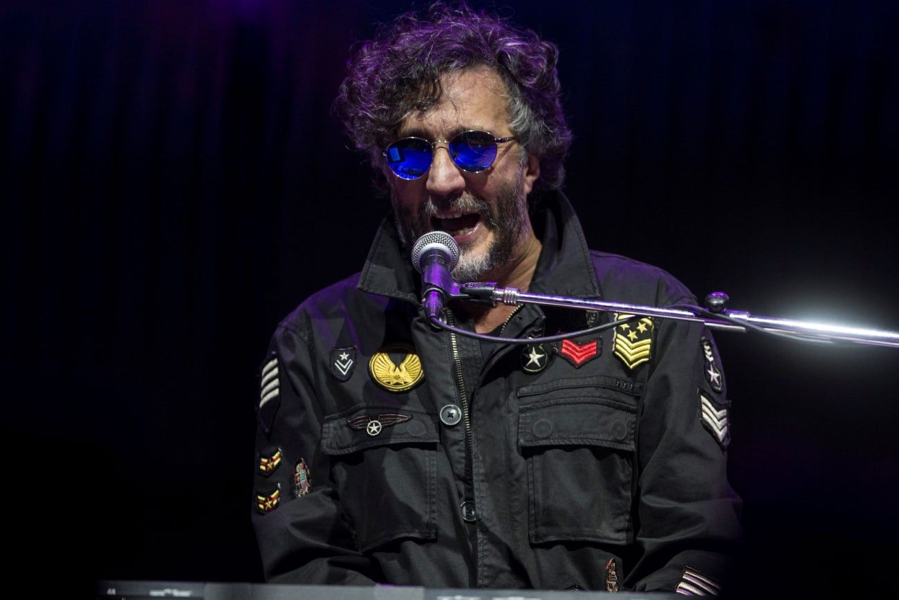 Fito Páez en los Premios Gardel 2023. (AP)