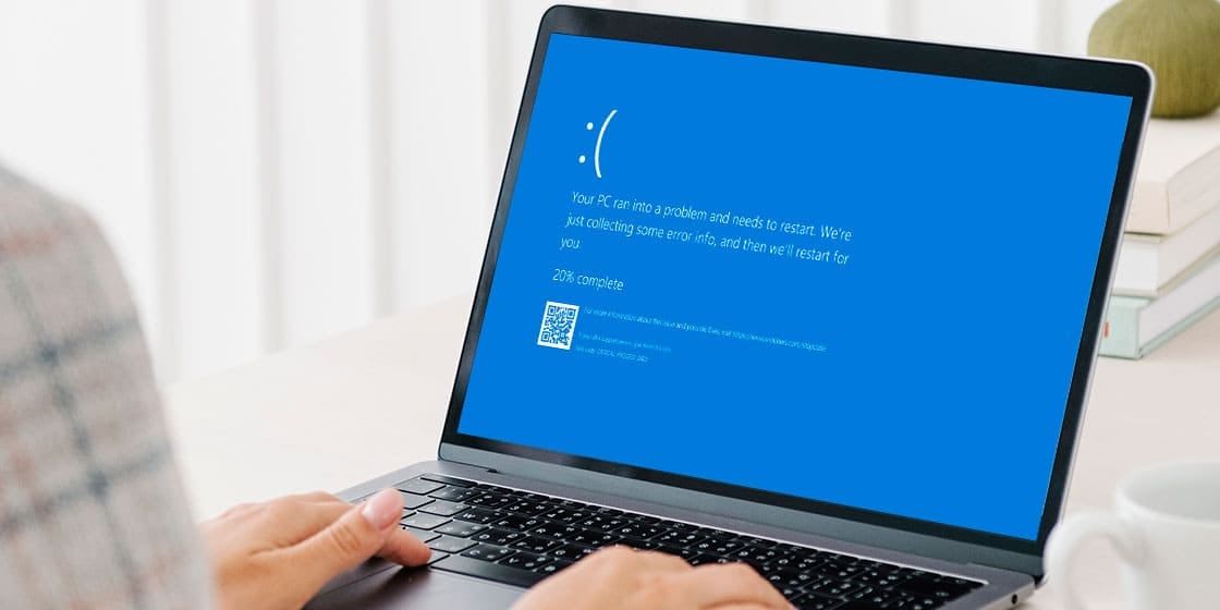 La temida pantalla azul apareció en varias computadoras con Windows debido un error de CrowdStrike. - Gentileza