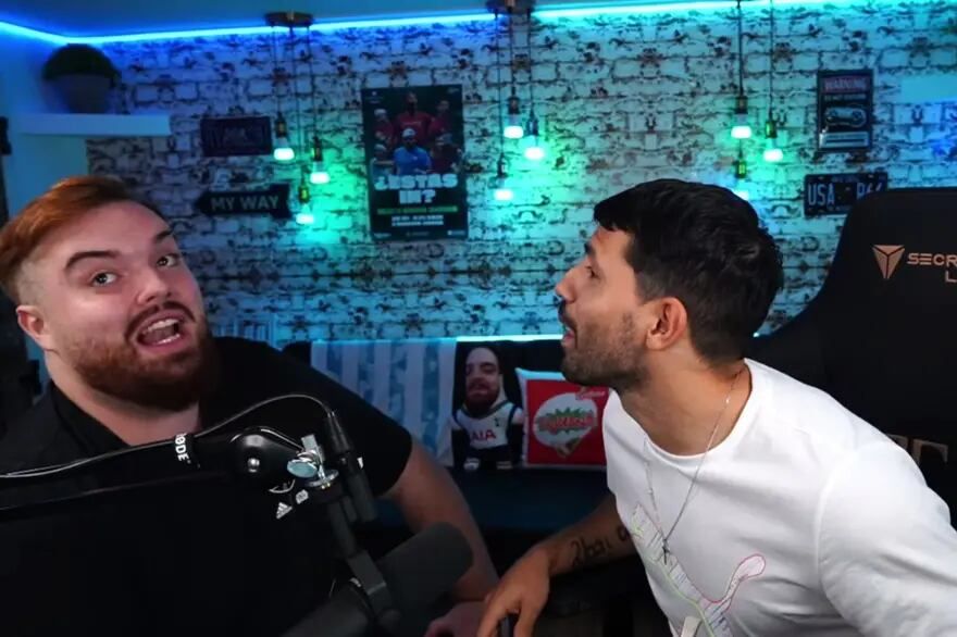 El Kun terminó enojado con Ibai por su actitud