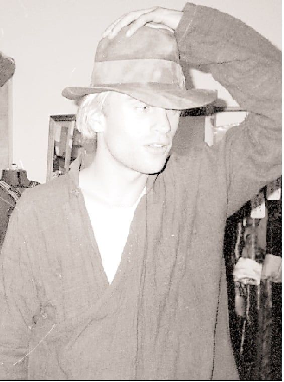 Fernando Miguel Martín, quien fue el doble de Brad Pitt en el rodaje.