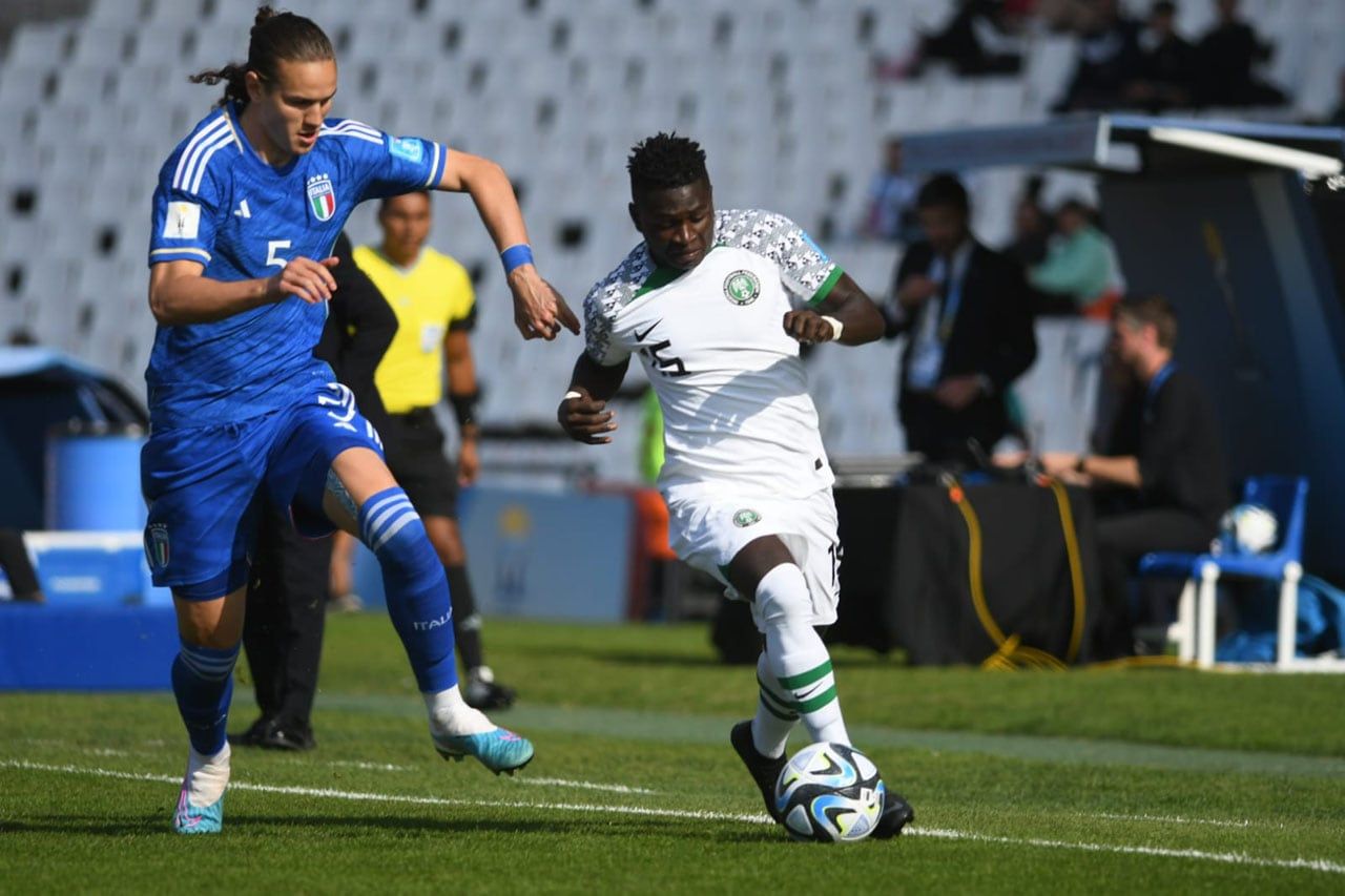 Itlia y Nigeria regalaron un partidazo en el Malvinas. / Foto: José Gutiérrez