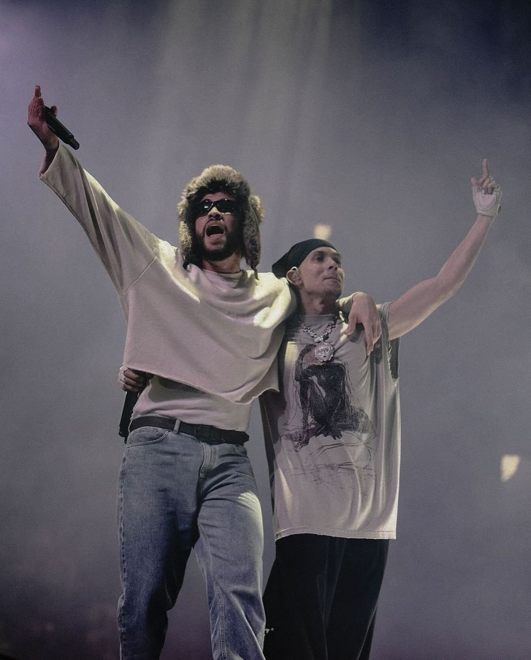 Tainy presentó un innovador espectáculo 360° 'Data Loading' en el legendario Coliseo de
Puerto Rico. (Instagram @tainy)