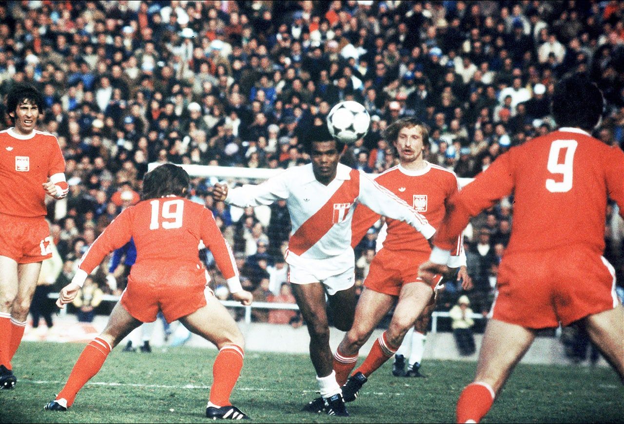 Campeonato mundial 1978, Perú vs Polonia. Mendoza, Estadio Malvinas Argentinas