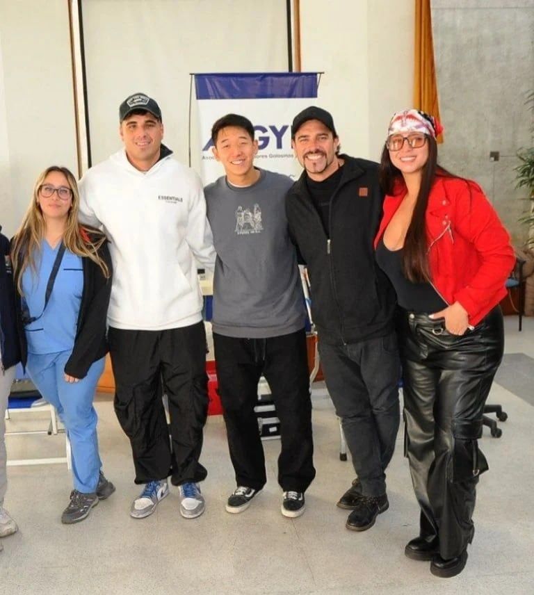 Varios famosos se reunieron para concientizar sobre la donación de sangre