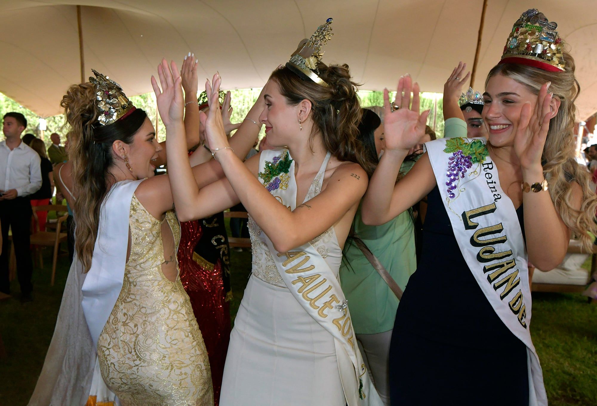 Desayuno de las reinas de la vendimia 2024 en el Museo FaderFoto: Orlando Pelichotti