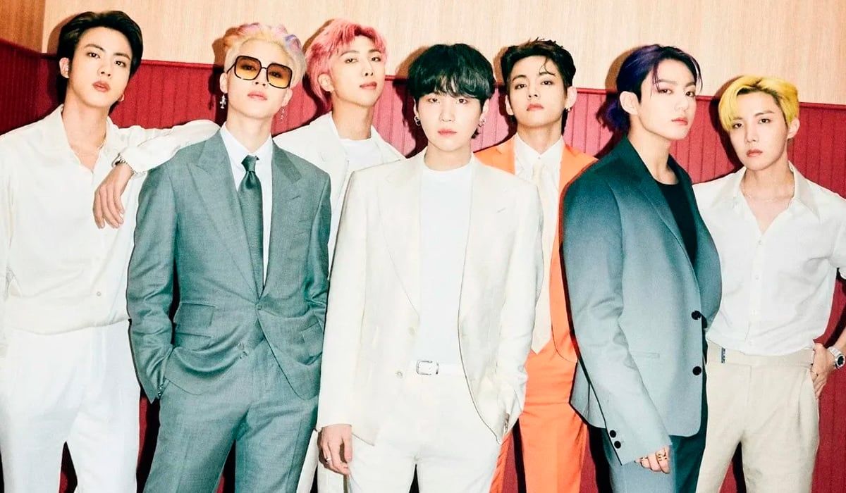 Los BTS son V, Suga, Jungkook, Jin, RM, Jimin y J-Hope.