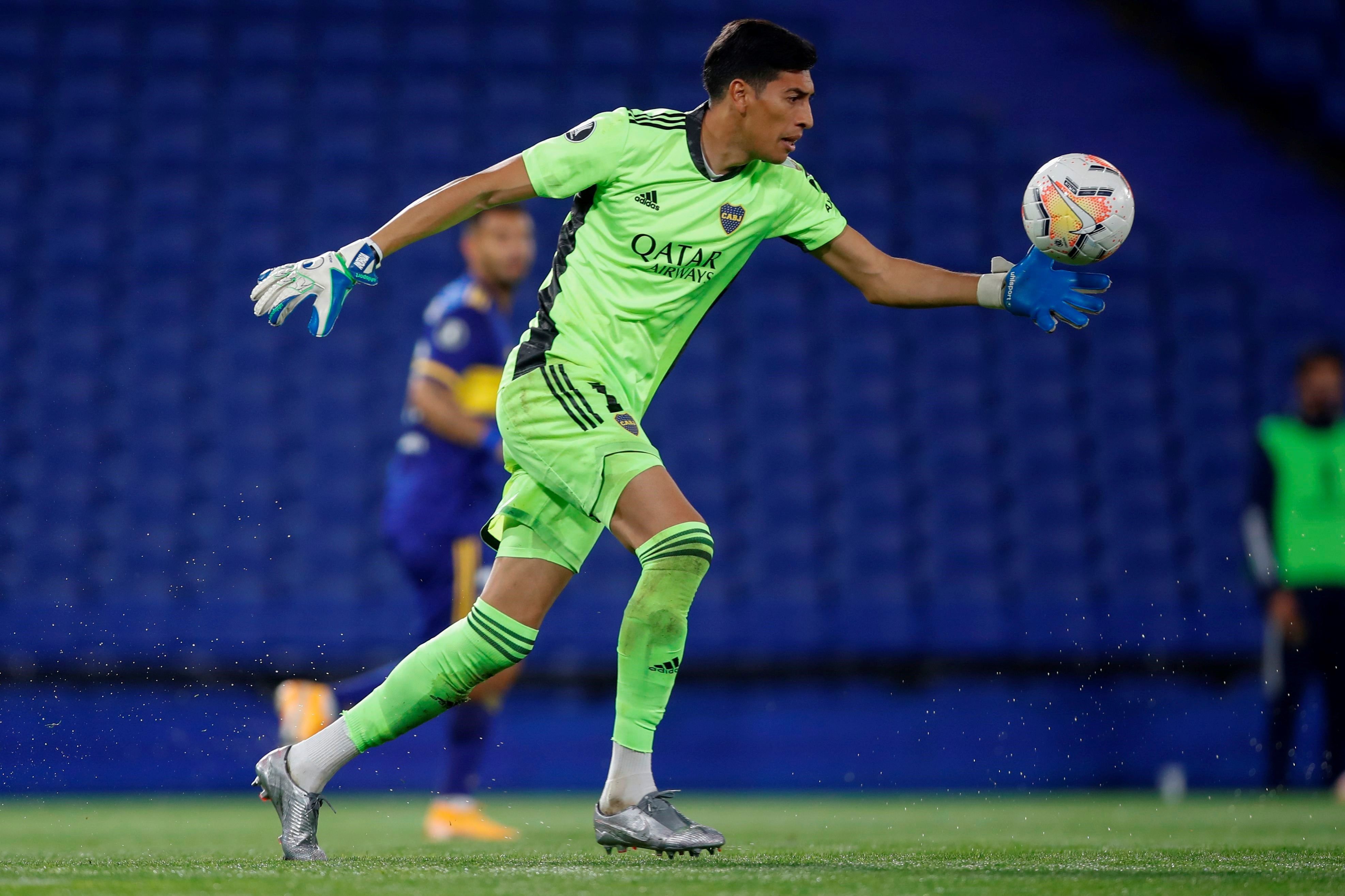 Andrada había perdido su lugar en el arco de Boca al ser Agustín Rossi el elegido por Juan Román Riquelme.