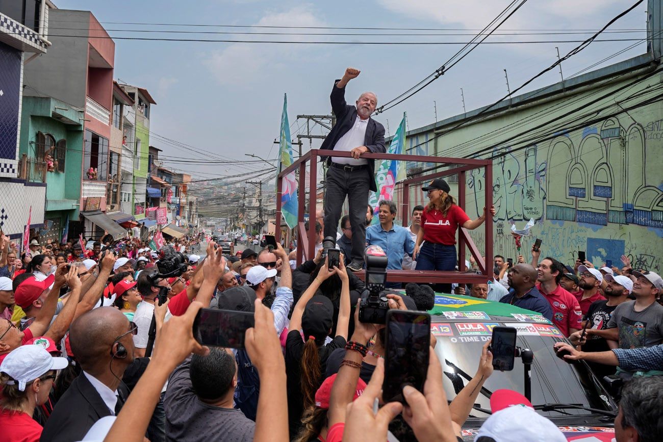 Luiz Inacio Lula da Silva asume su tercer período como presidente de Brasil el primer día de 2023. (AP)