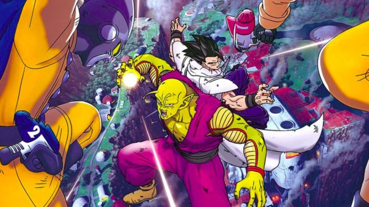 Piccolo y Gohan mostrando todo su poder en "Dragon Ball Super: Super Hero".