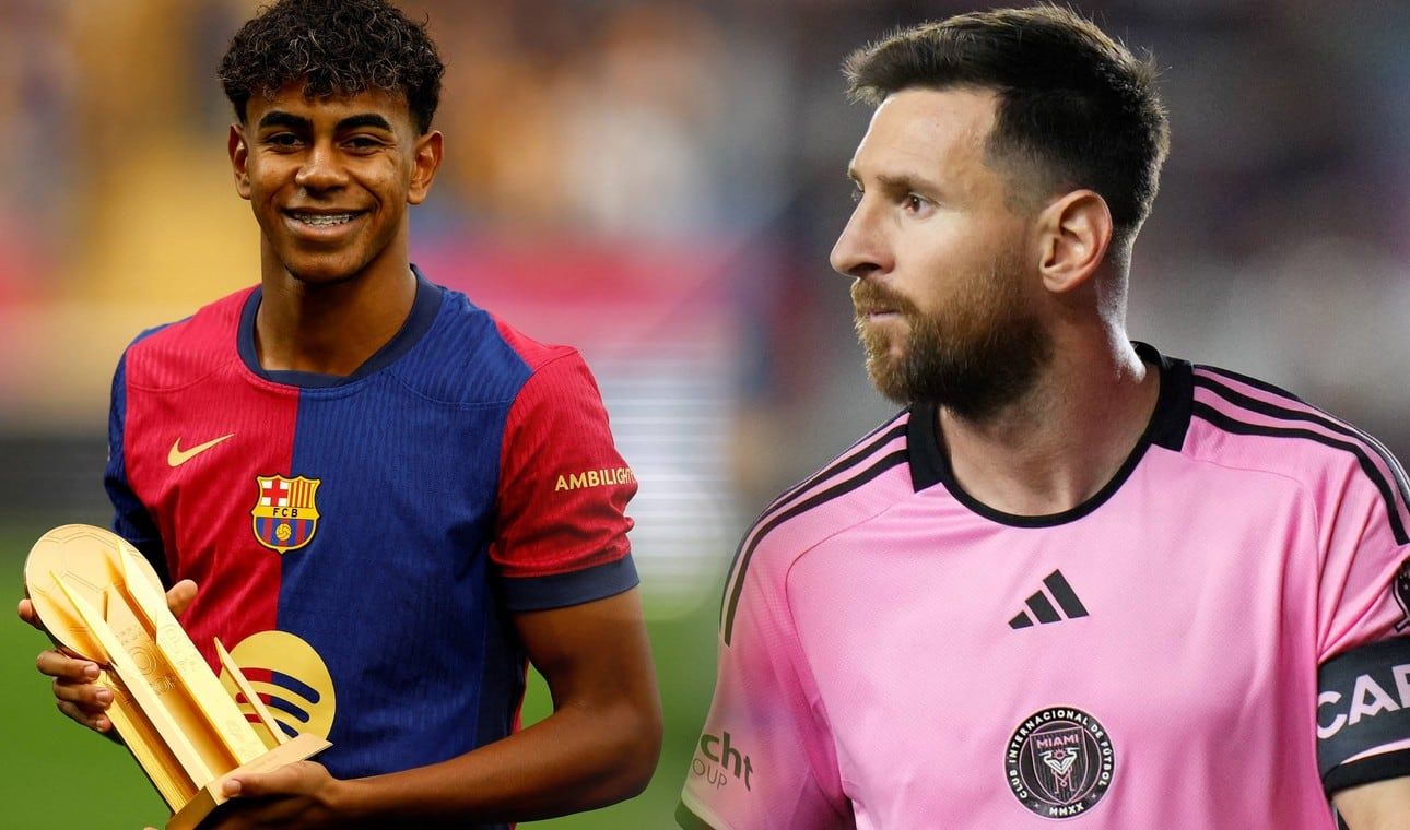 Lamine Yamal habló sobre Lionel Messi. Foto: Olé