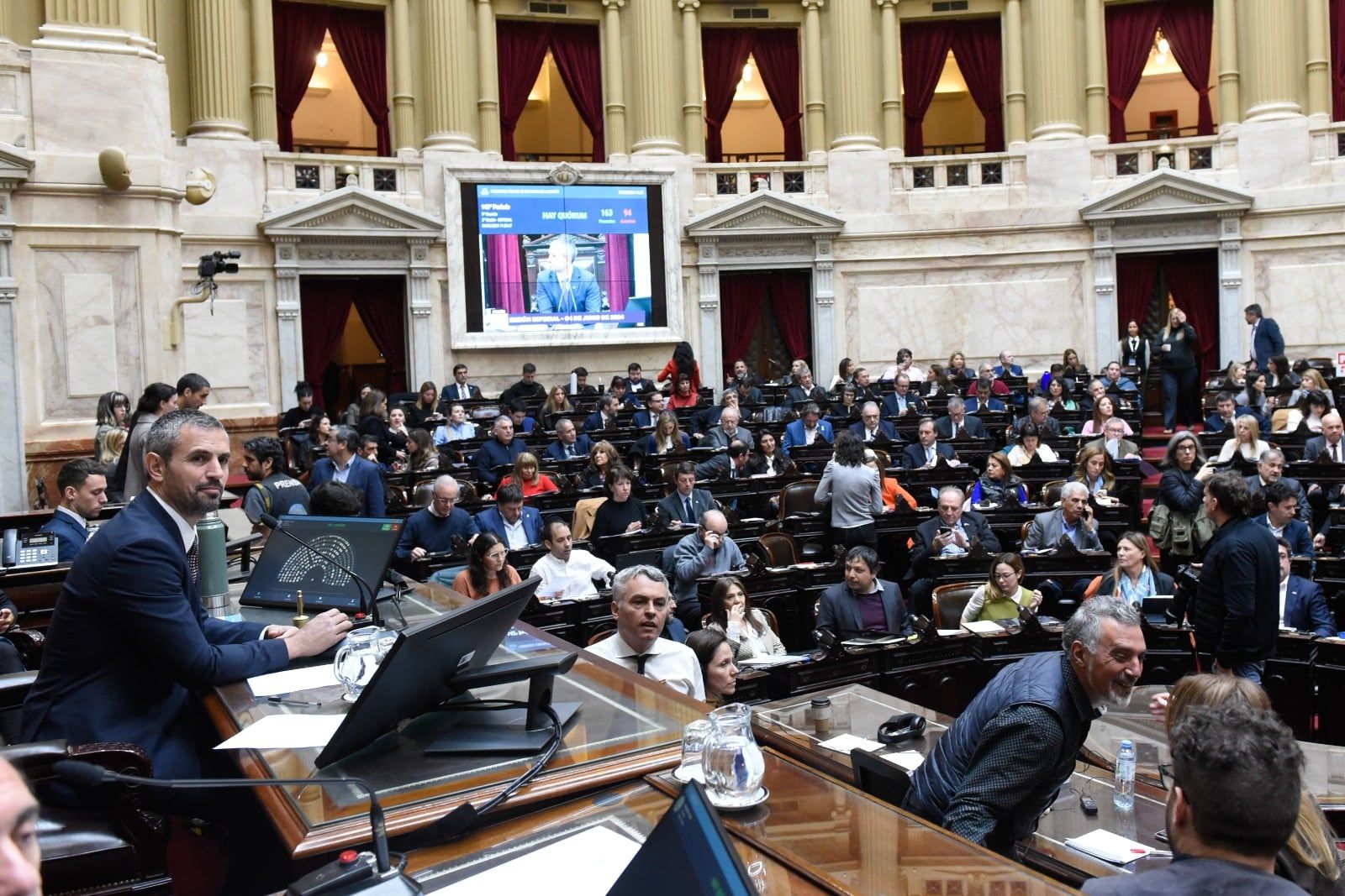 Sesión de Diputados. Foto archivo: HCDN