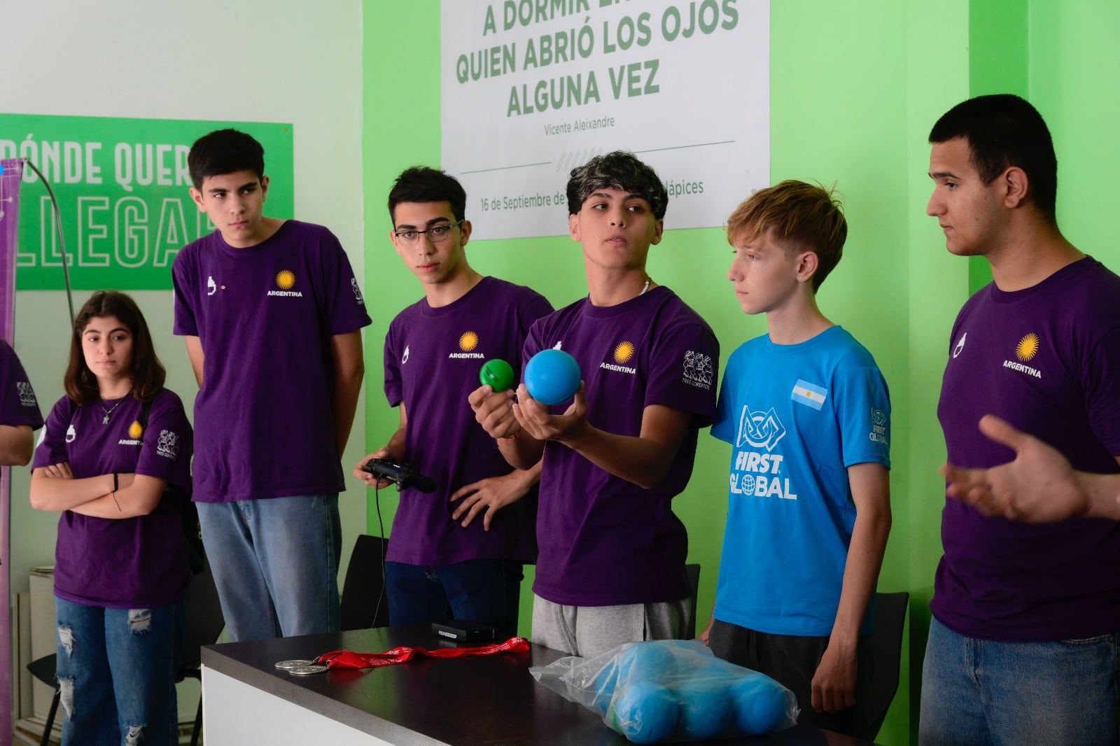 El encuentro fue en la Casa del Futuro.