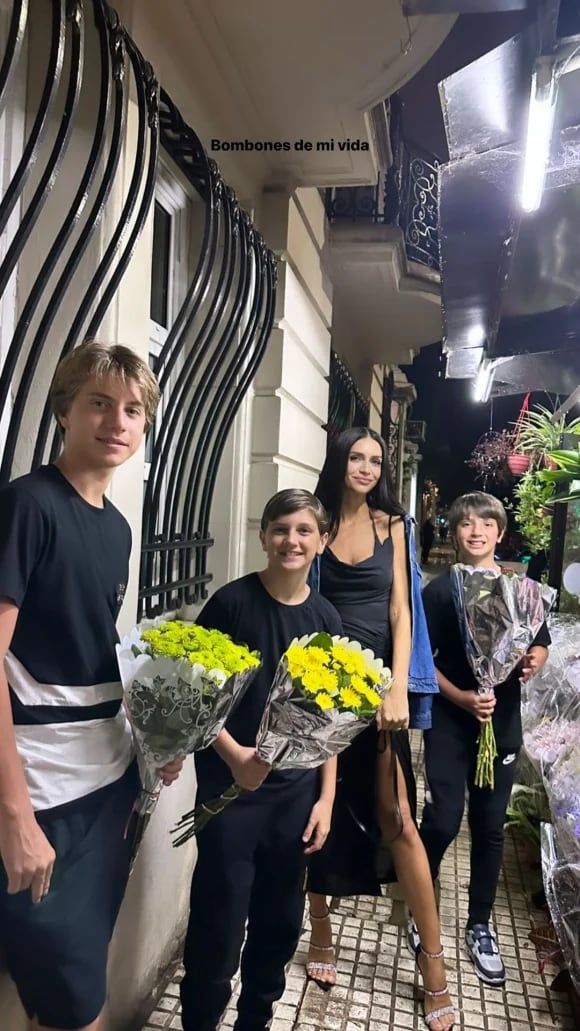 Zaira Nara, infaltable en el cumpleaños de su hermana Wanda.