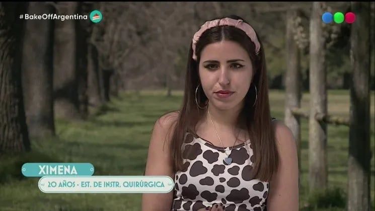 Ximena, exconcursante de Bake Off