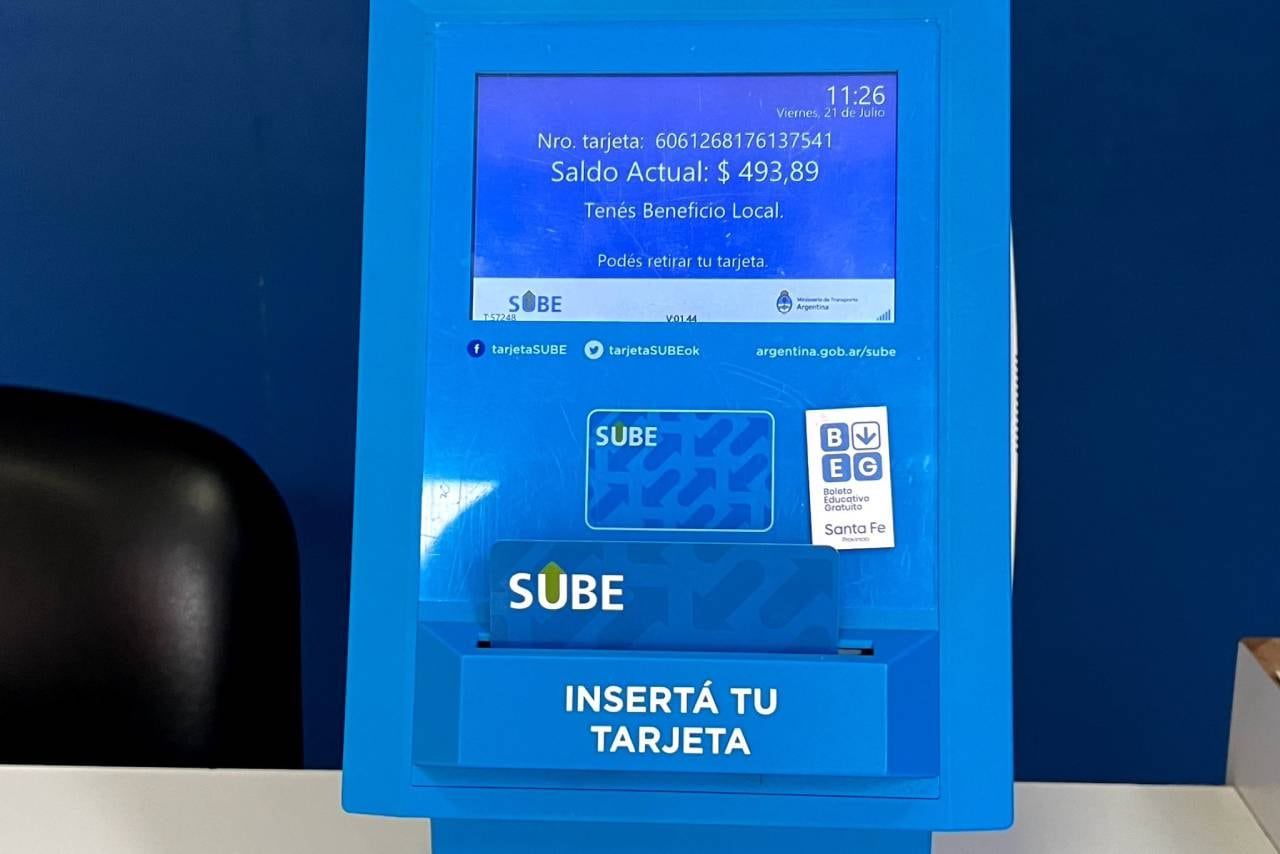 Terminal Automática SUBE (TAS).