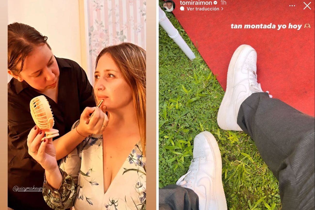 La representante de la China Suárez y el fotógrafo de la pareja.