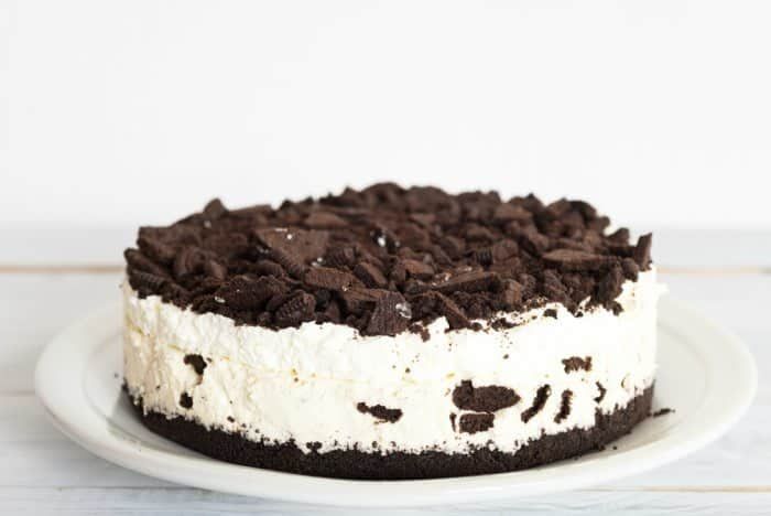 La torta oreo que no necesita cocción y se hace súper rapido.