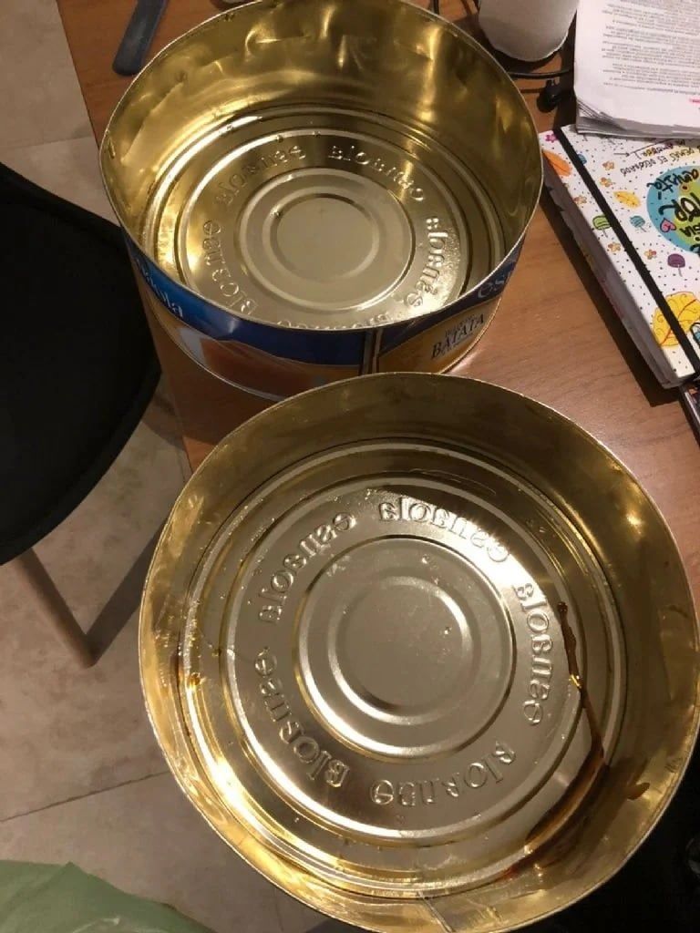 Podés reutilizar las latas de dulce de batata y darle otro uso.