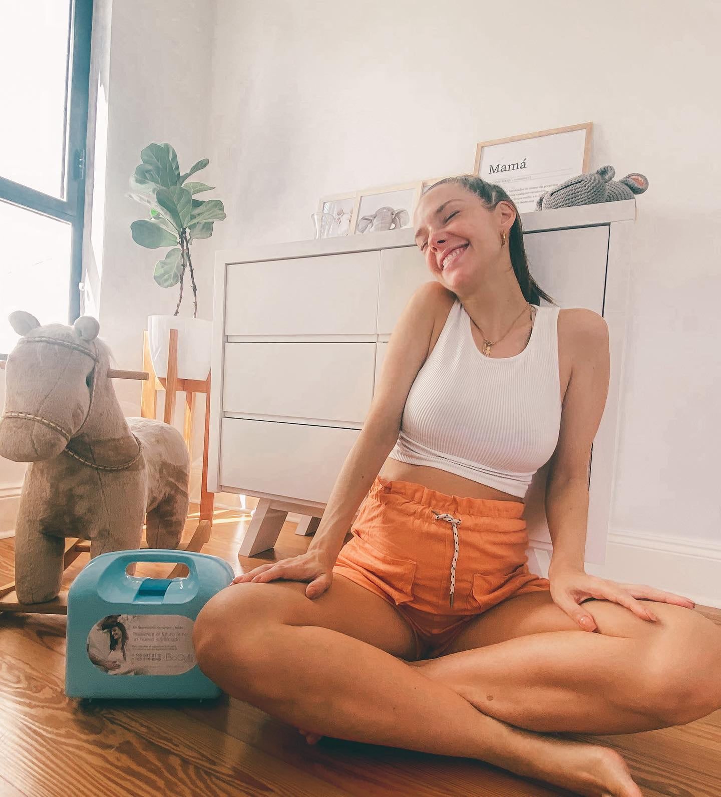 La actriz mostró su casa en redes sociales.