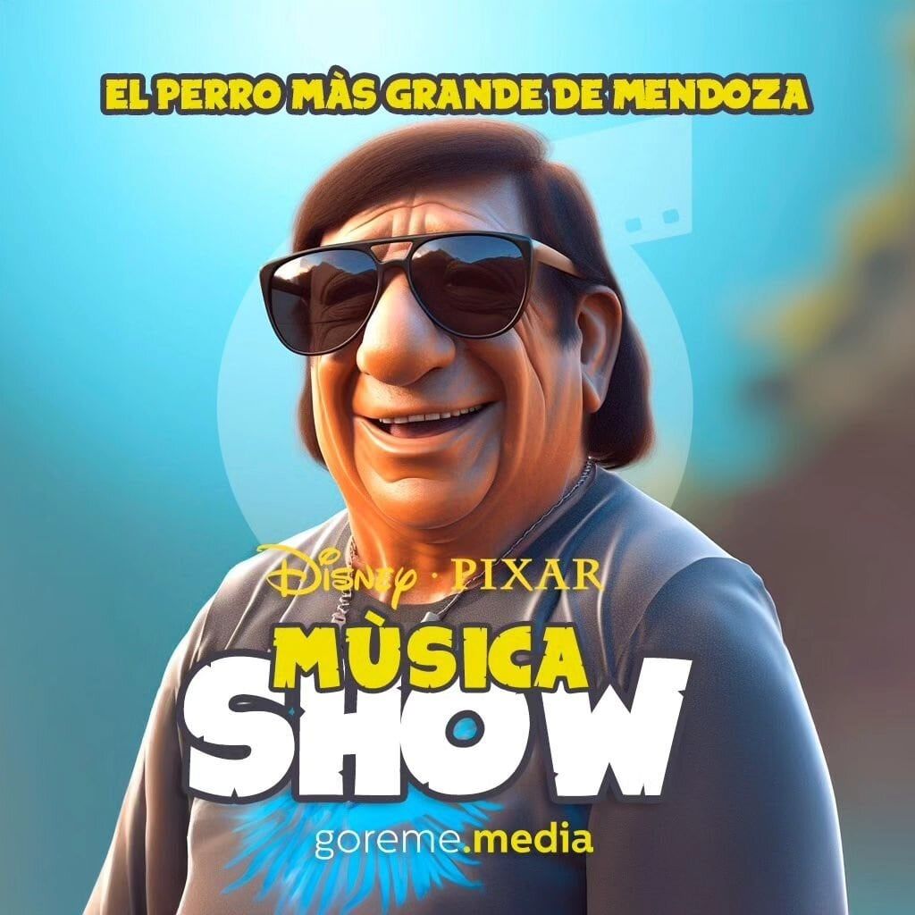 Convirtió a los famosos mendocinos en películas de Disney Pixar y el resultado es genial